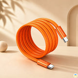 USAMS 60W Type-C to Type-C Ultra-thin Charging & Data Cable - 1.8 Meter