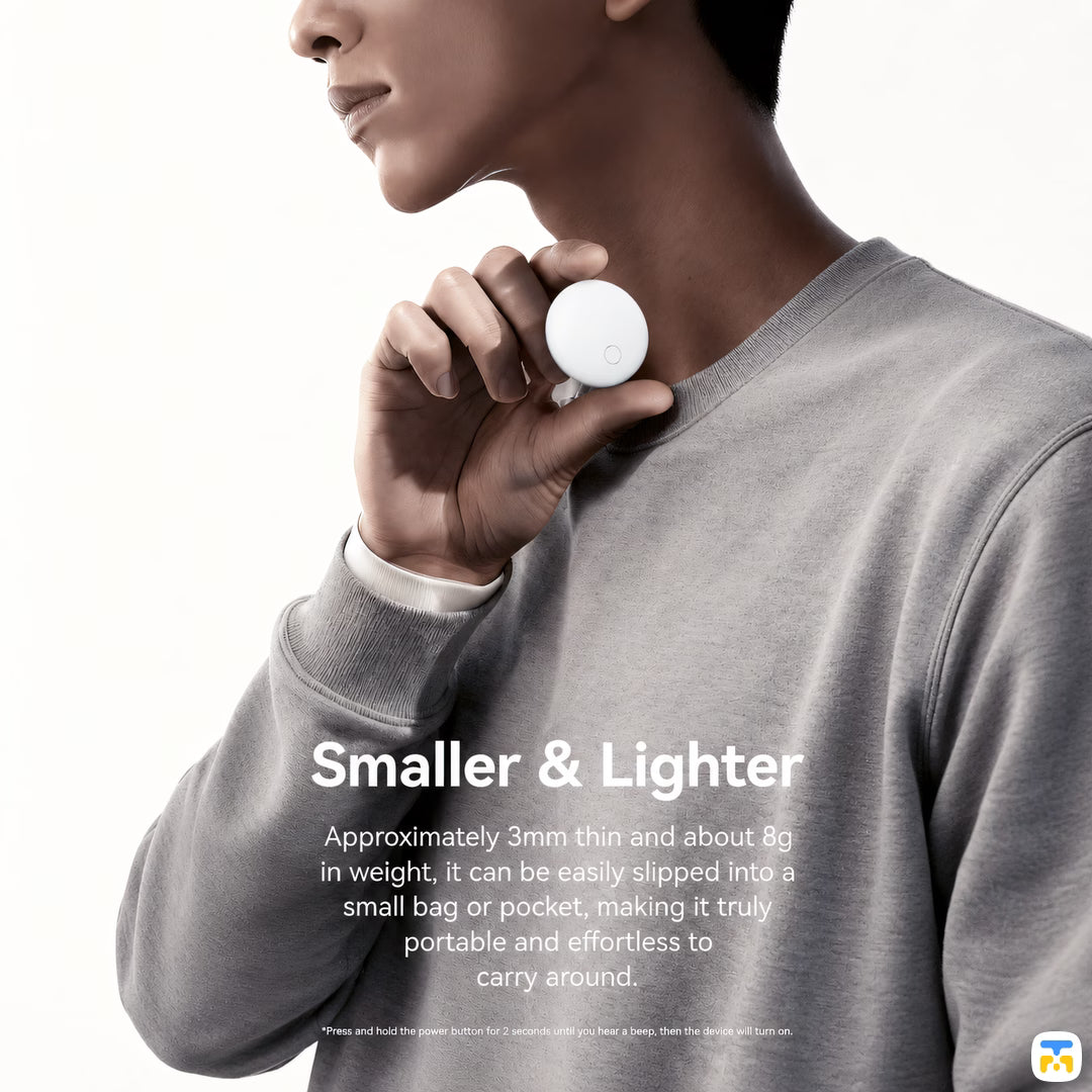 Smaller & Lighter - USAMS Mini Tracker - Apple Find My Certified