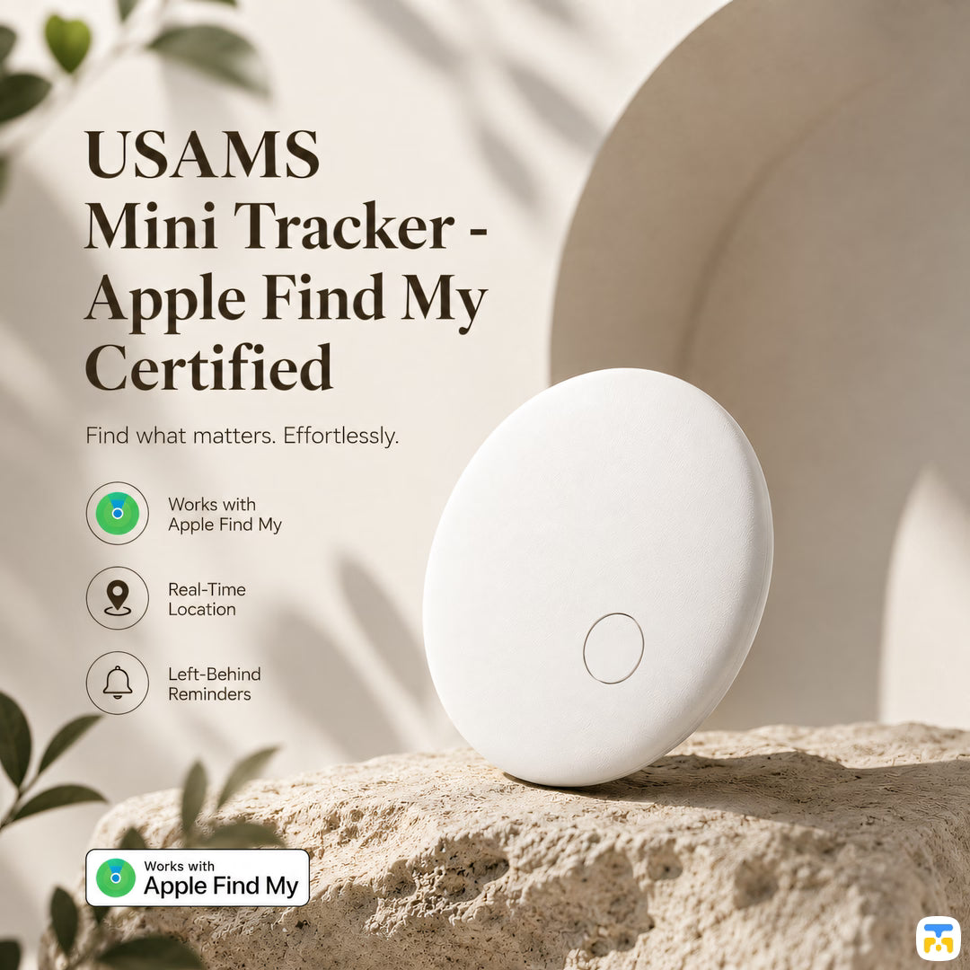 USAMS Mini Tracker - Apple Find My Certified