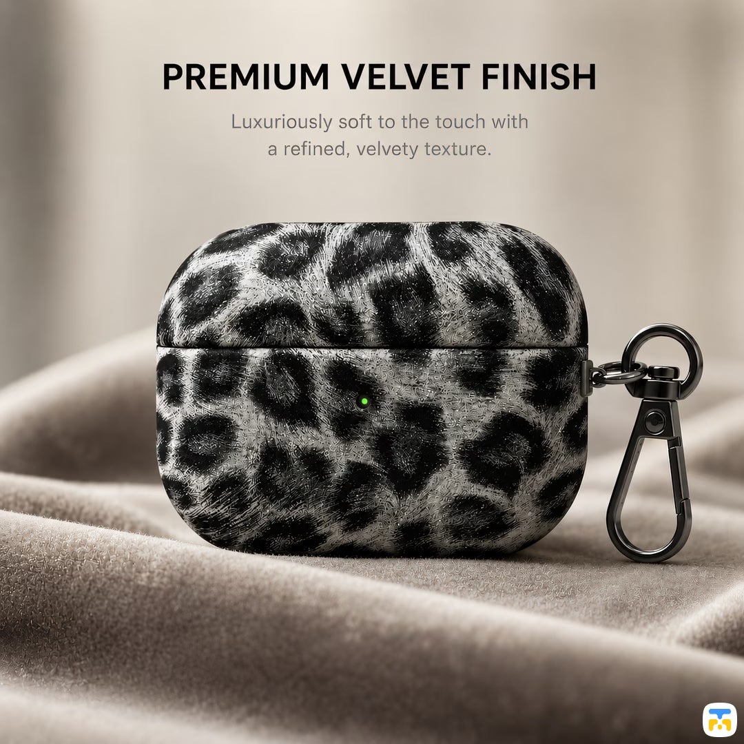 PREMIUM VELVET FINISH - Velvet Wildcat Case for Airpods Pro Series