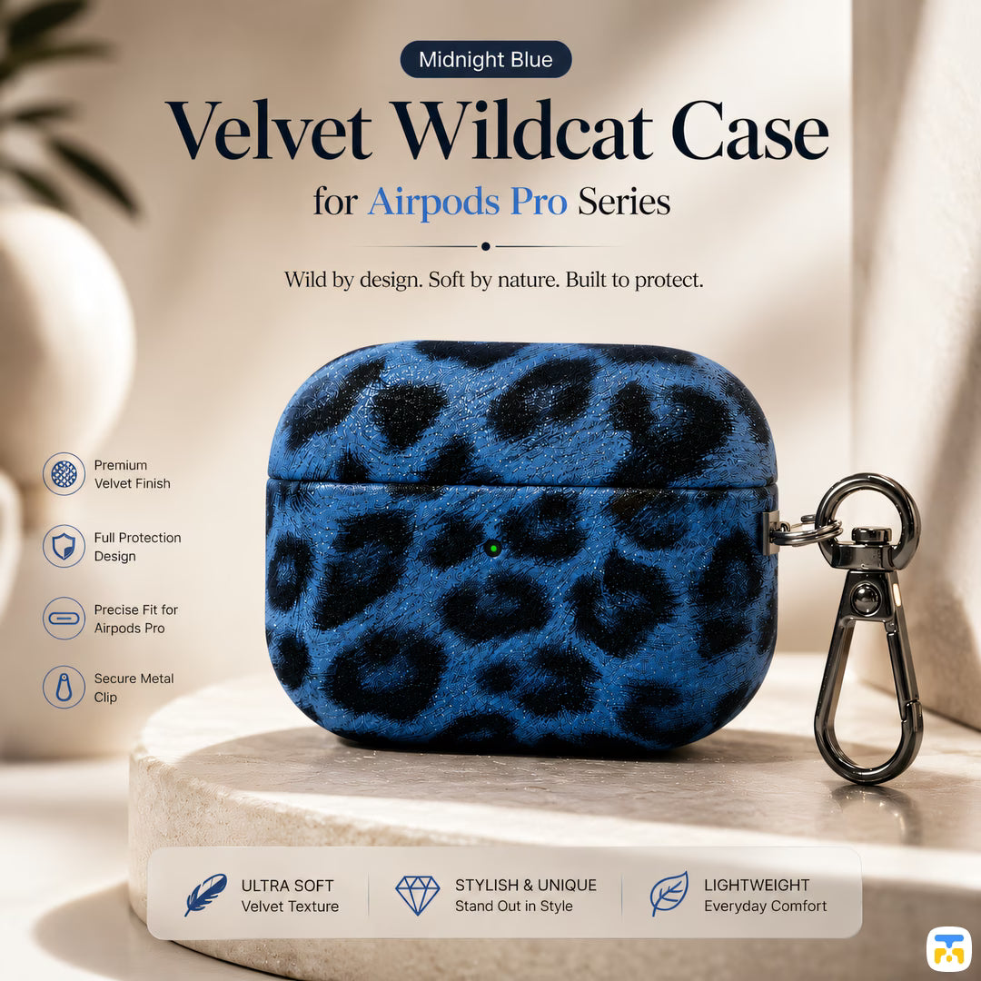 Velvet Wildcat Case for Airpods Pro Series