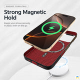 Strong Magnetic
Hold - VOORCA Climb MagSafe Case with Camera Button
