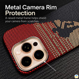Metal Camera Rim
Protection - VOORCA Climb MagSafe Case with Camera Button