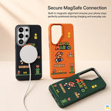 Secure MagSafe Connection - VOORCA S26 Series Super Mario Magnetic Case