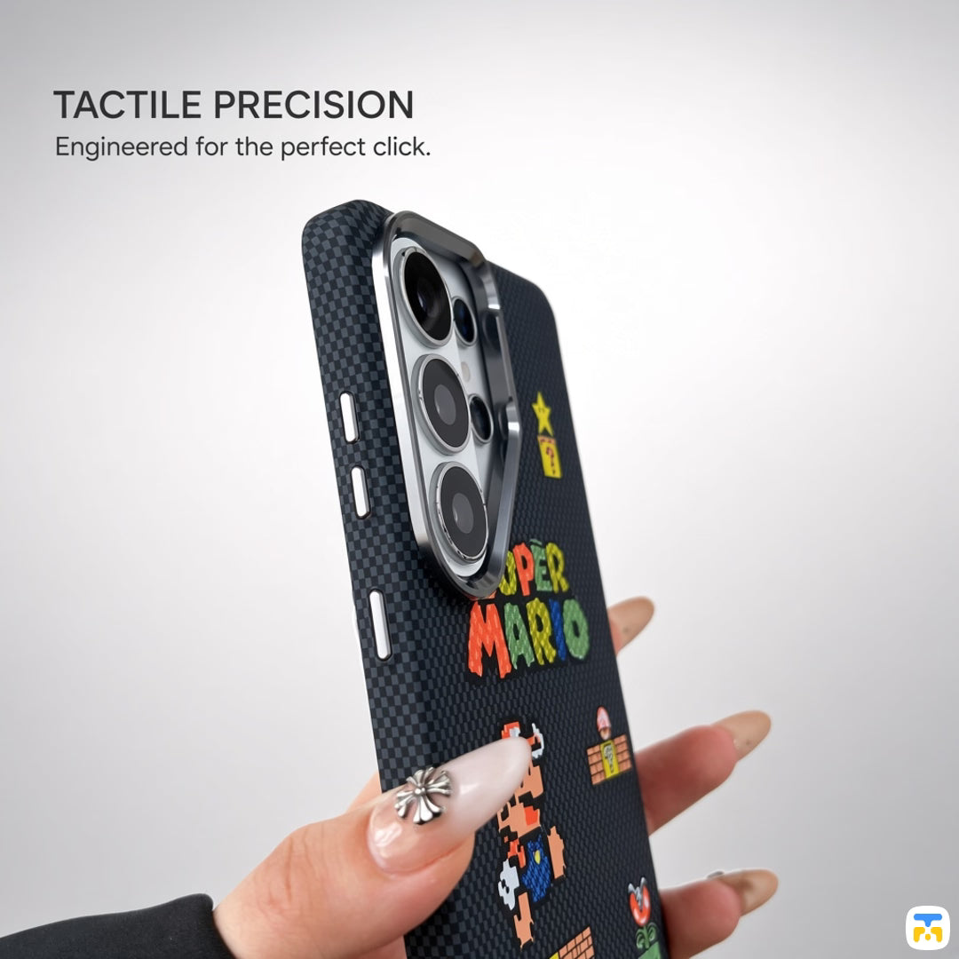 TACTILE PRECISION
Engineered for the perfect click. - VOORCA S26 Series Super Mario Magnetic Case