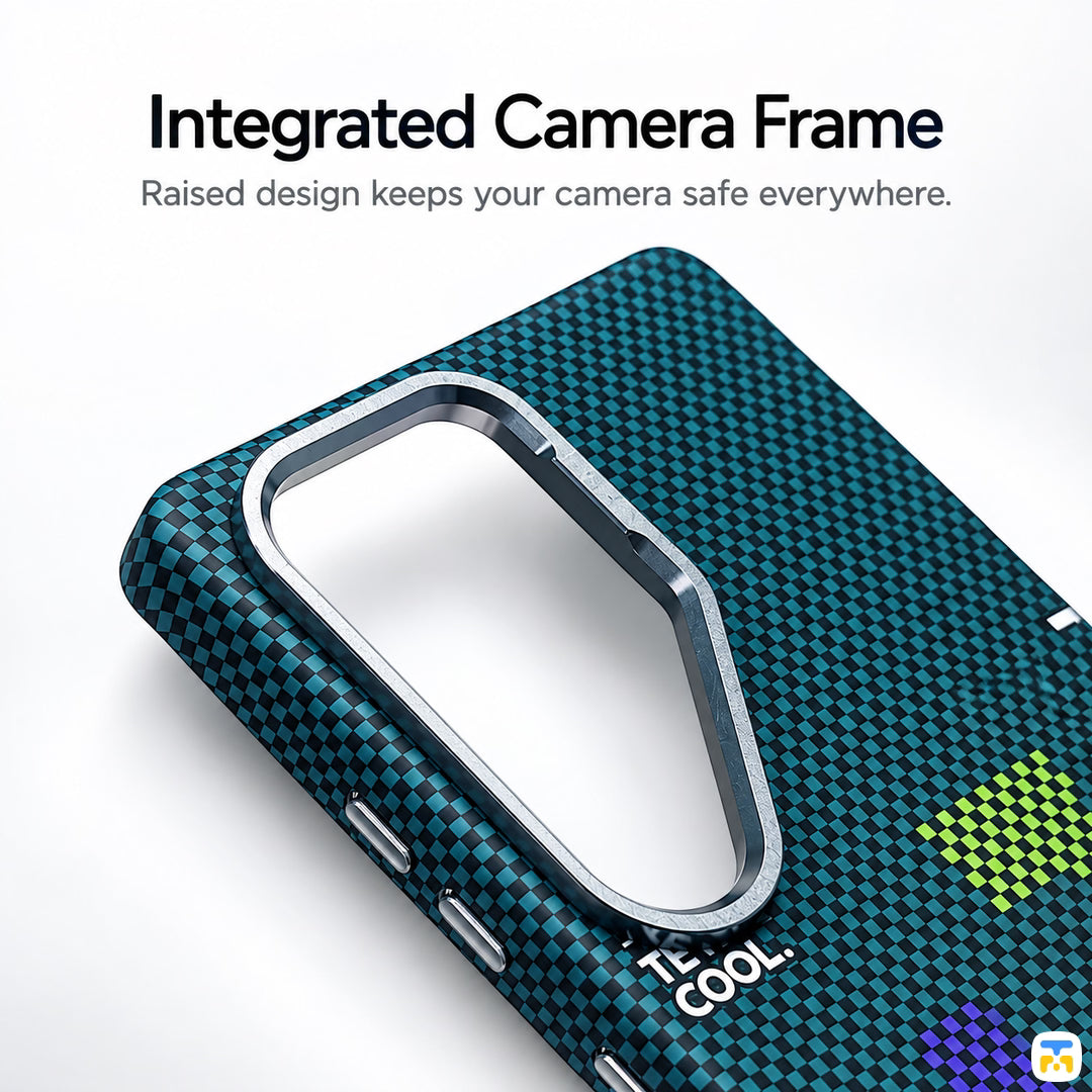 Integrated Camera Frame - VOORCA S26 Series Tetris Magnetic Case