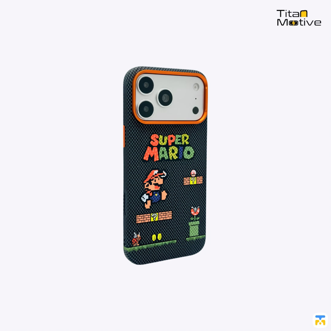 VOORCA Super Mario MagSafe Case with Camera Button