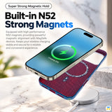 Built-in N52
Strong Magnets - VOORCA Tetris MagSafe Case with Camera Button