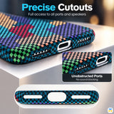 Precise Cutouts - VOORCA Tetris MagSafe Case with Camera Button