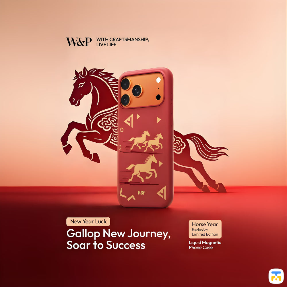 W&P for iPhone 17 Series - Year of the Horse MagSafe Case