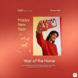 W&P for iPhone 17 Series - Year of the Horse MagSafe Case- Happy New Year theme