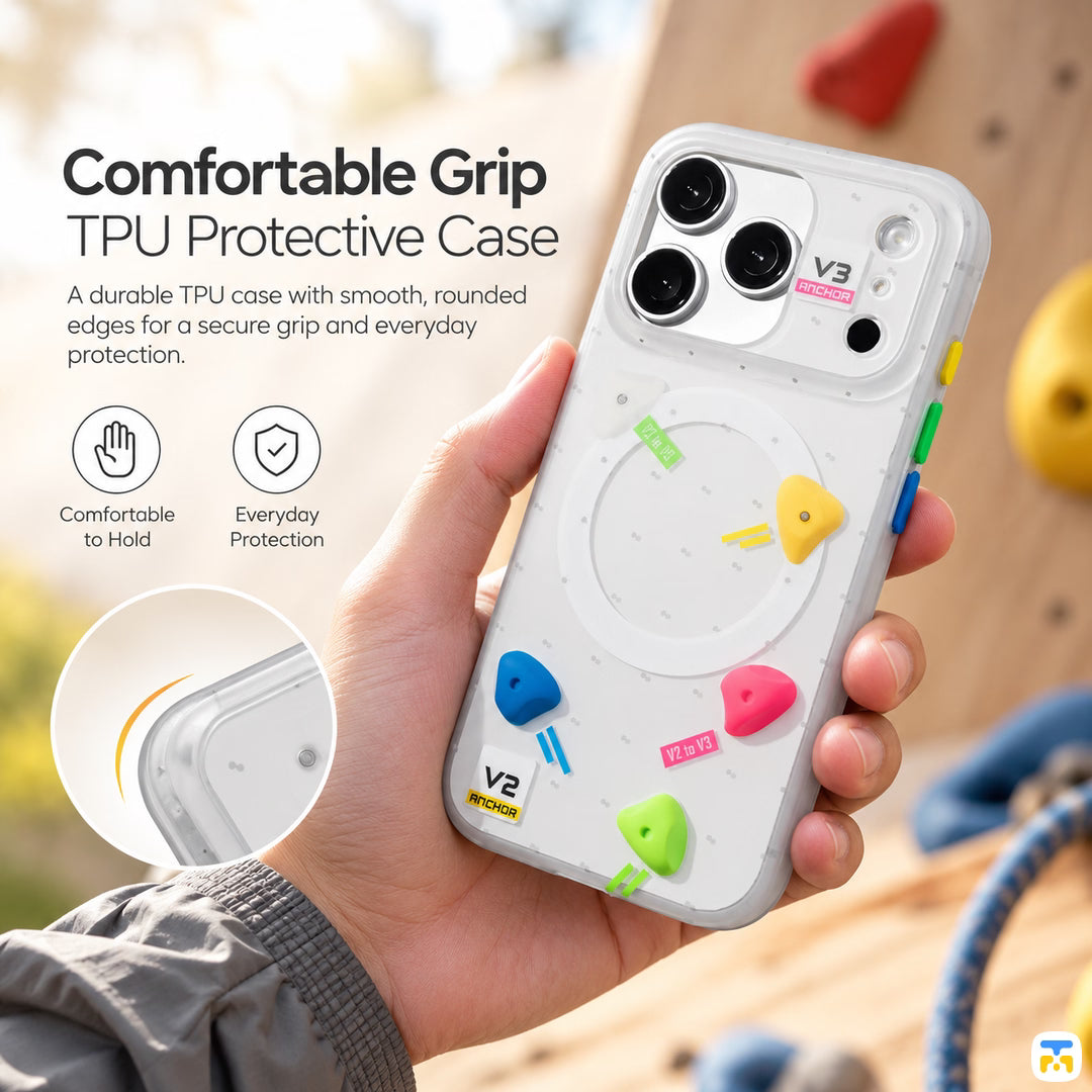 Comfortable Grip - WAKCAS Apex Climber MagSafe Case