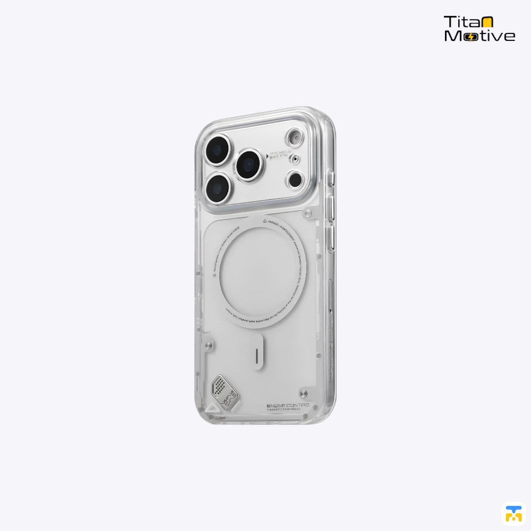 WAKCAS Clear-Cut MagSafe Magnetic iPhone Case