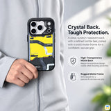 Crystal Back.
Tough Protection - WAKCAS for iPhone 17 Series Cyber Tactical MagSafe Case