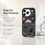 Snap On.
Stay Powered - WAKCAS for iPhone 17 Series Emergency Panel MagSafe Case