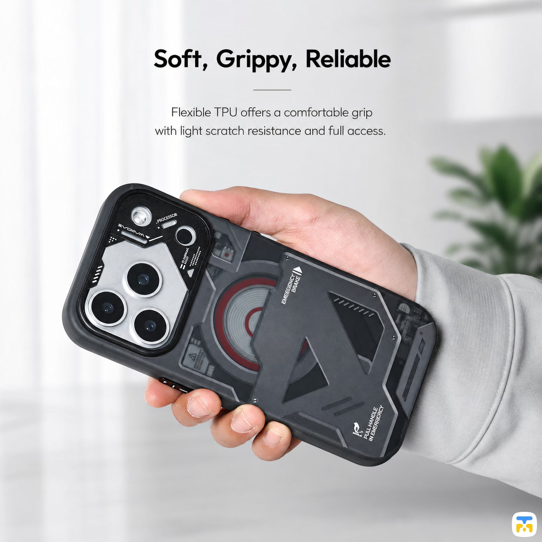 Soft, Grippy, Reliable - WAKCAS for iPhone 17 Series Emergency Panel MagSafe Case