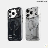 WAKCAS for iPhone 17 Series Frosted Circuit Design MagSafe Case