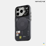 WAKCAS for iPhone 17 Series Frosted Mechanical Anti-Drop MagSafe Case