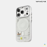 WAKCAS for iPhone 17 Series Frosted Mechanical Anti-Drop MagSafe Case