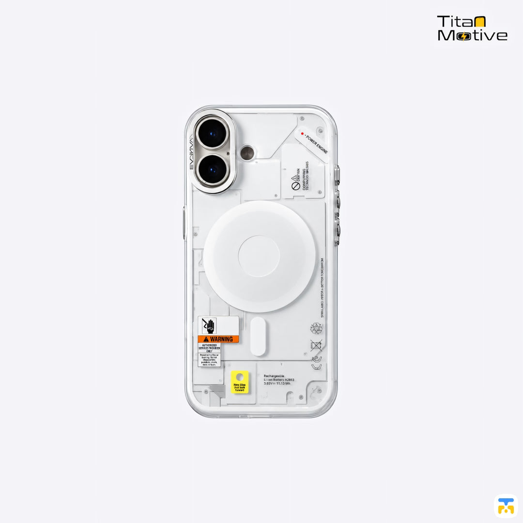 WAKCAS for iPhone 17 Series Frosted Mechanical Anti-Drop MagSafe Case