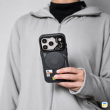 WAKCAS for iPhone 17 Series Frosted Mechanical Anti-Drop MagSafe Case