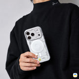 WAKCAS for iPhone 17 Series Frosted Mechanical Anti-Drop MagSafe Case