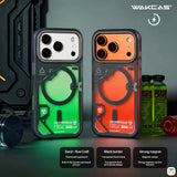 WAKCAS for iPhone 17 Series Glitter Liquid Sand MagSafe Case