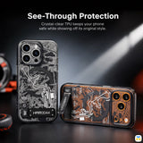 See-Through Protection - WAKCAS for iPhone 17 Series Grand Prix MagSafe Case with Stand