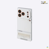 WAKCAS for iPhone 17 Series Gray Square Retro Terminal MagSafe Case