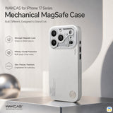 WAKCAS for iPhone 17 Series Mechanical MagSafe Case