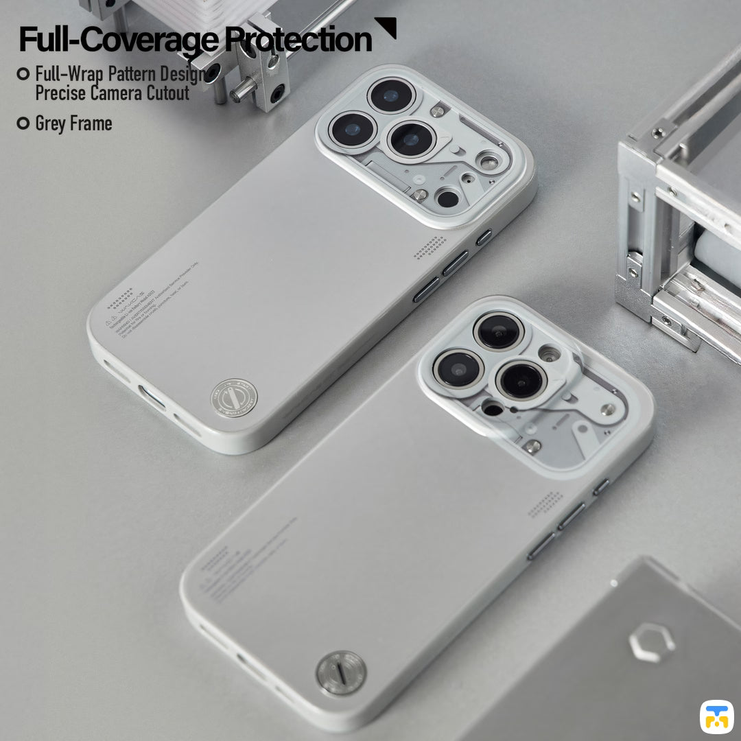 Full-Coverage Protection - WAKCAS for iPhone 17 Series Mechanical MagSafe Case
