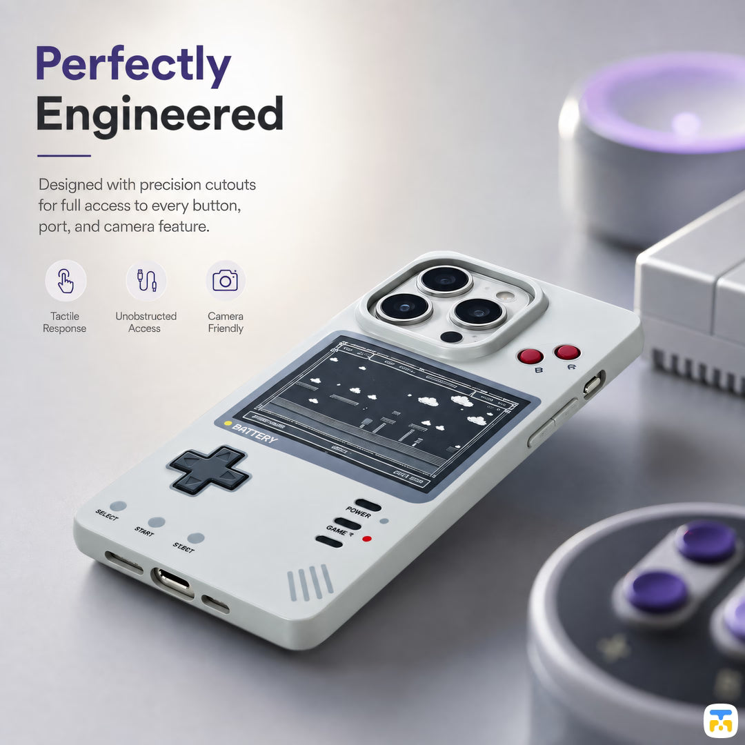 Perfectly
Engineered - WAKCAS for iPhone 17 Series Retro Gaming MagSafe Case