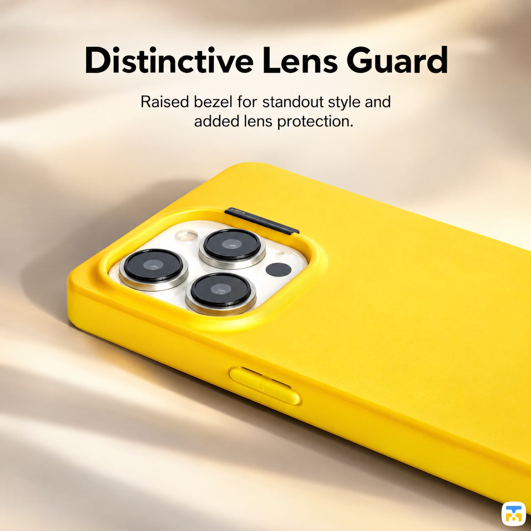Distinctive Lens Guard - WAKCAS for iPhone 17 Series Two-Tone Square MagSafe Case