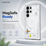 MagSafe
Ready - WAKCAS for S26 Ultra Frosted Mechanical Anti-Drop MagSafe Case