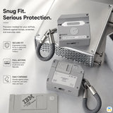 WAKCAS Original Floppy Disk AirPods Case with Attachment Strap