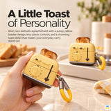 A Little Toast
of Personality - WAKCAS Retro Toaster AirPods Case