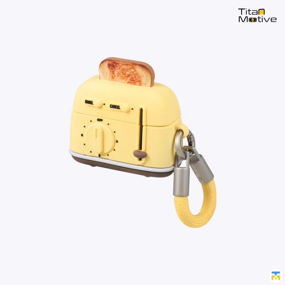 WAKCAS Retro Toaster AirPods Case