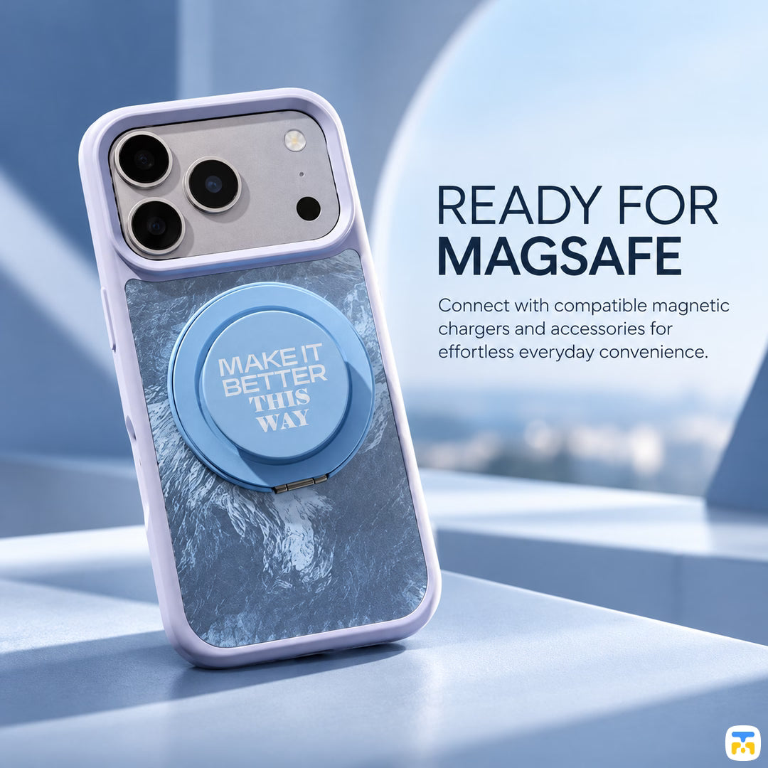 READY FOR
MAGSAFE - WAKCAS Velvet Wave Silicone MagSafe Case