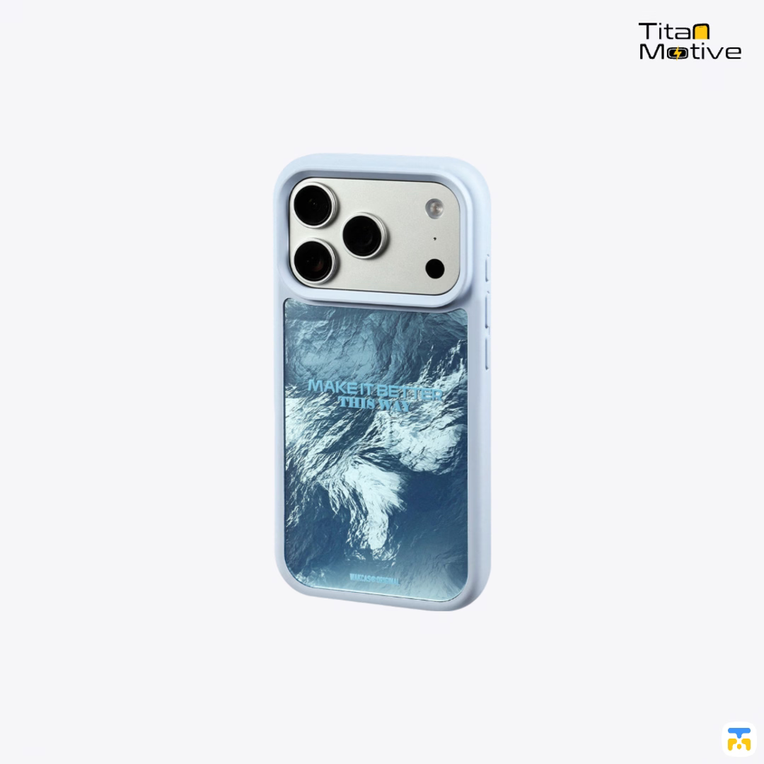 WAKCAS Velvet Wave Silicone MagSafe Case