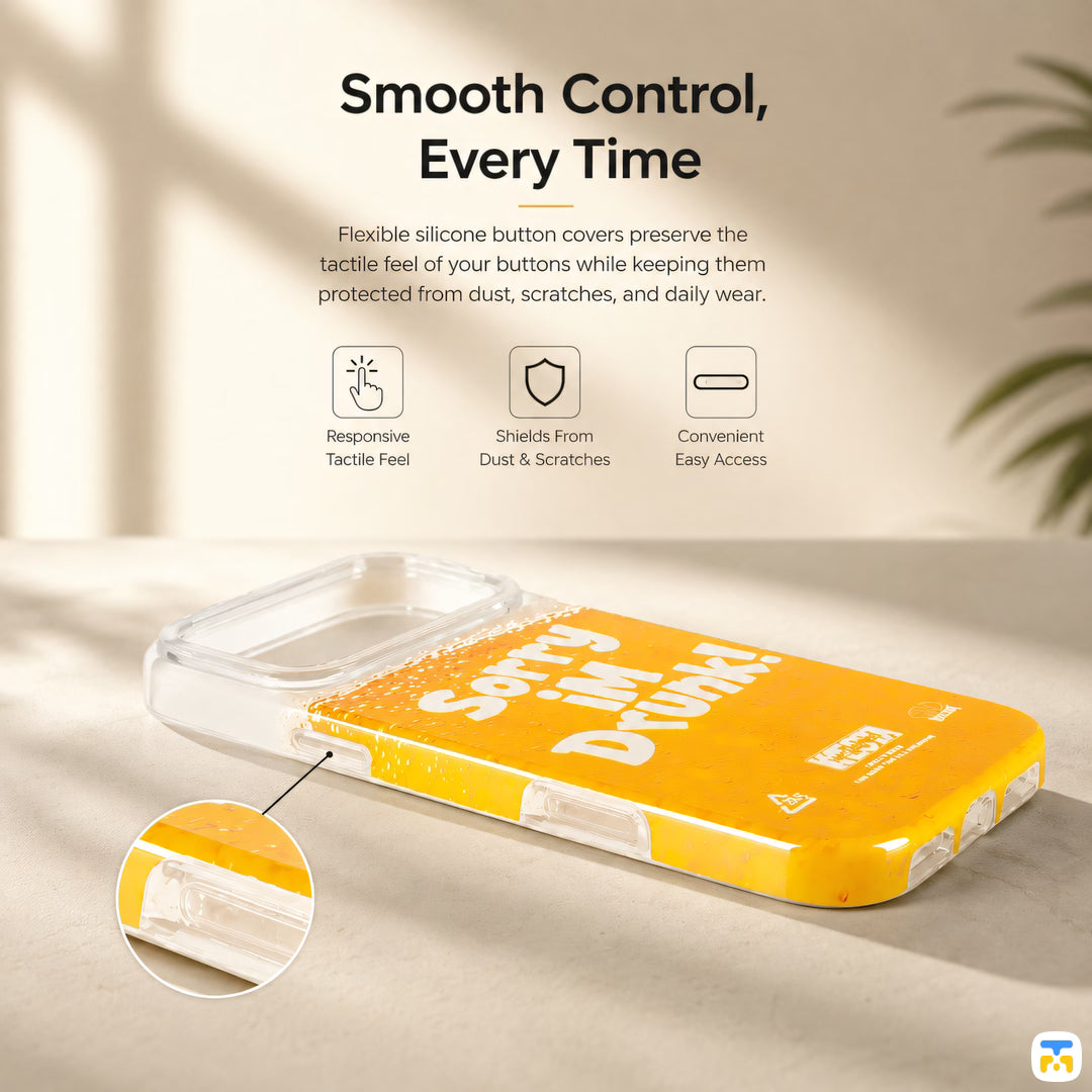 Smooth Control,
Every Time - WESTELEVEN for iPhone 16 Series I'M DRUNK MagSafe Case