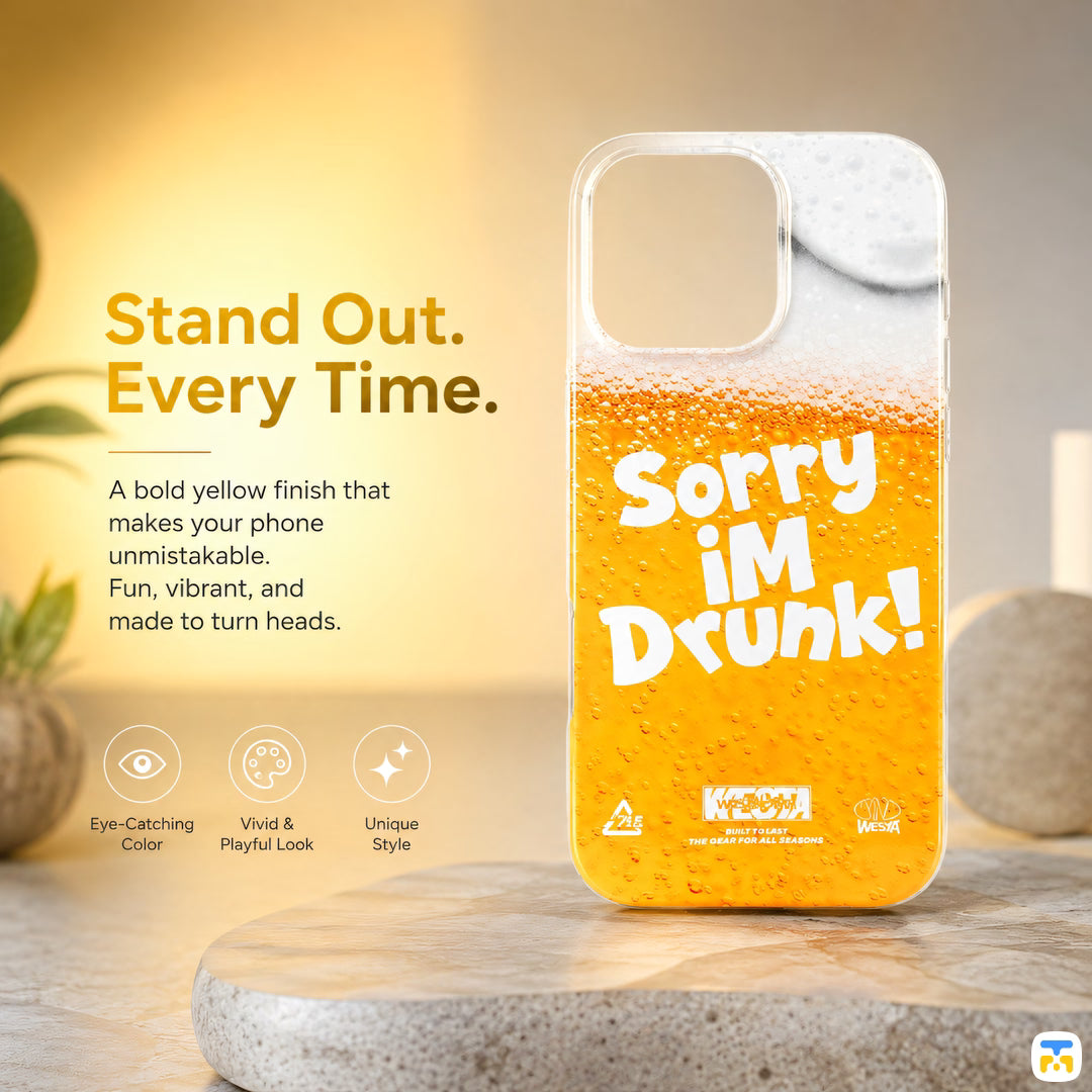 Stand Out.
Every Time - WESTELEVEN for iPhone 16 Series I'M DRUNK MagSafe Case