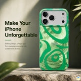 WESTELEVEN for iPhone 17 Series Matcha Swirl Case