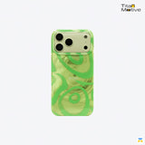 WESTELEVEN for iPhone 17 Series Matcha Swirl Case