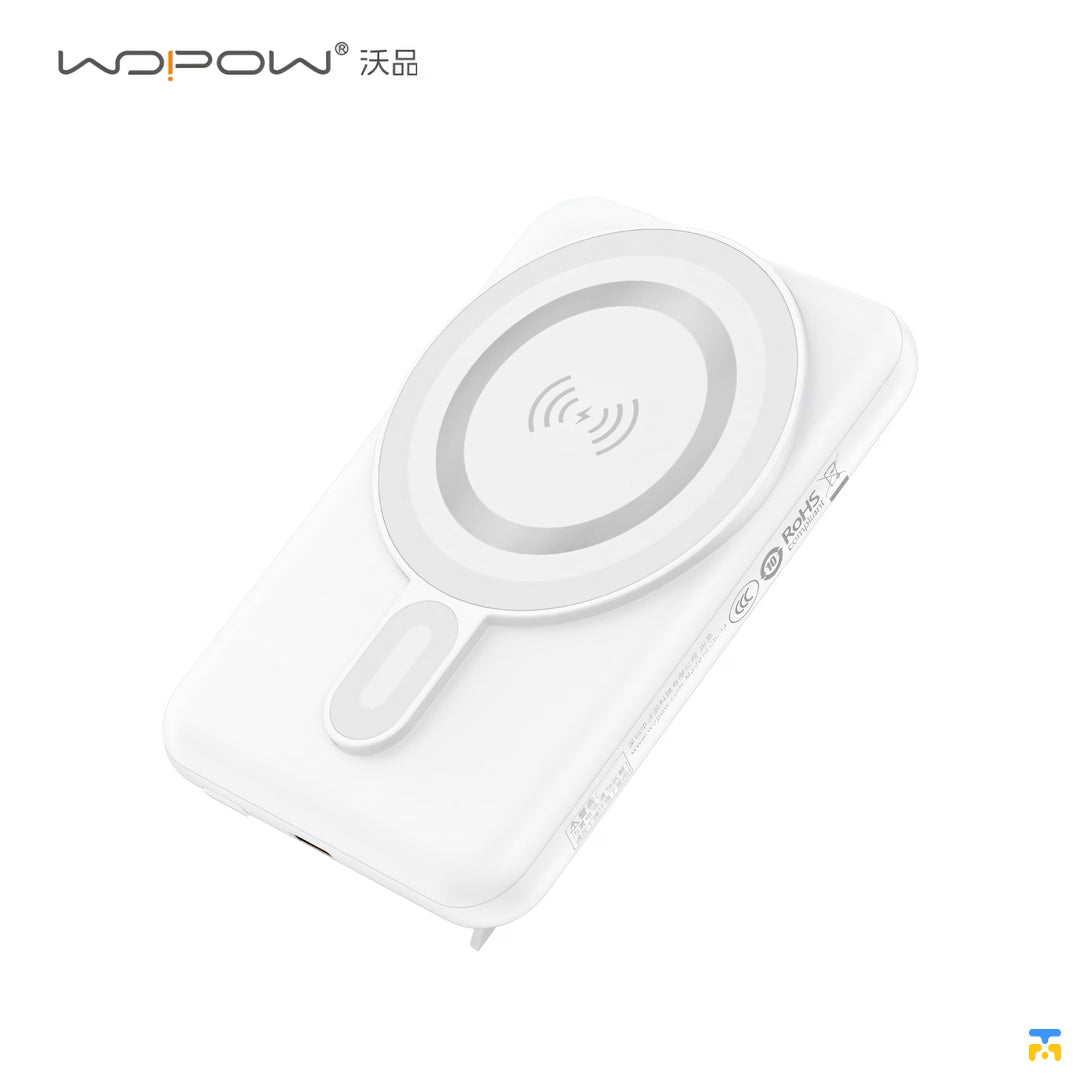 WOPOW 10000mAh 20W Magnetic Wireless Fast Charging Power Bank