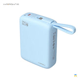 WOPOW 20000mah 22.5W Fast Charging Power Bank with Built-in Cables