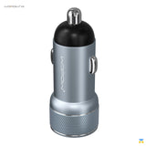 WOPOW 30W PD Fast Car Charger - 1x USB-C, 1x USB-A