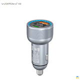 WOPOW 60W PD Fast Car Charger - 1x USB-C, 1x USB-A