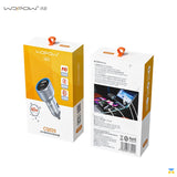 WOPOW 60W PD Fast Car Charger - 1x USB-C, 1x USB-A
