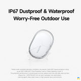 IP67 Dustproof & Waterproof Worry-Free Outdoor Use - Xiaomi Tag - Compatible with Apple Find My and Google Android Find Hub