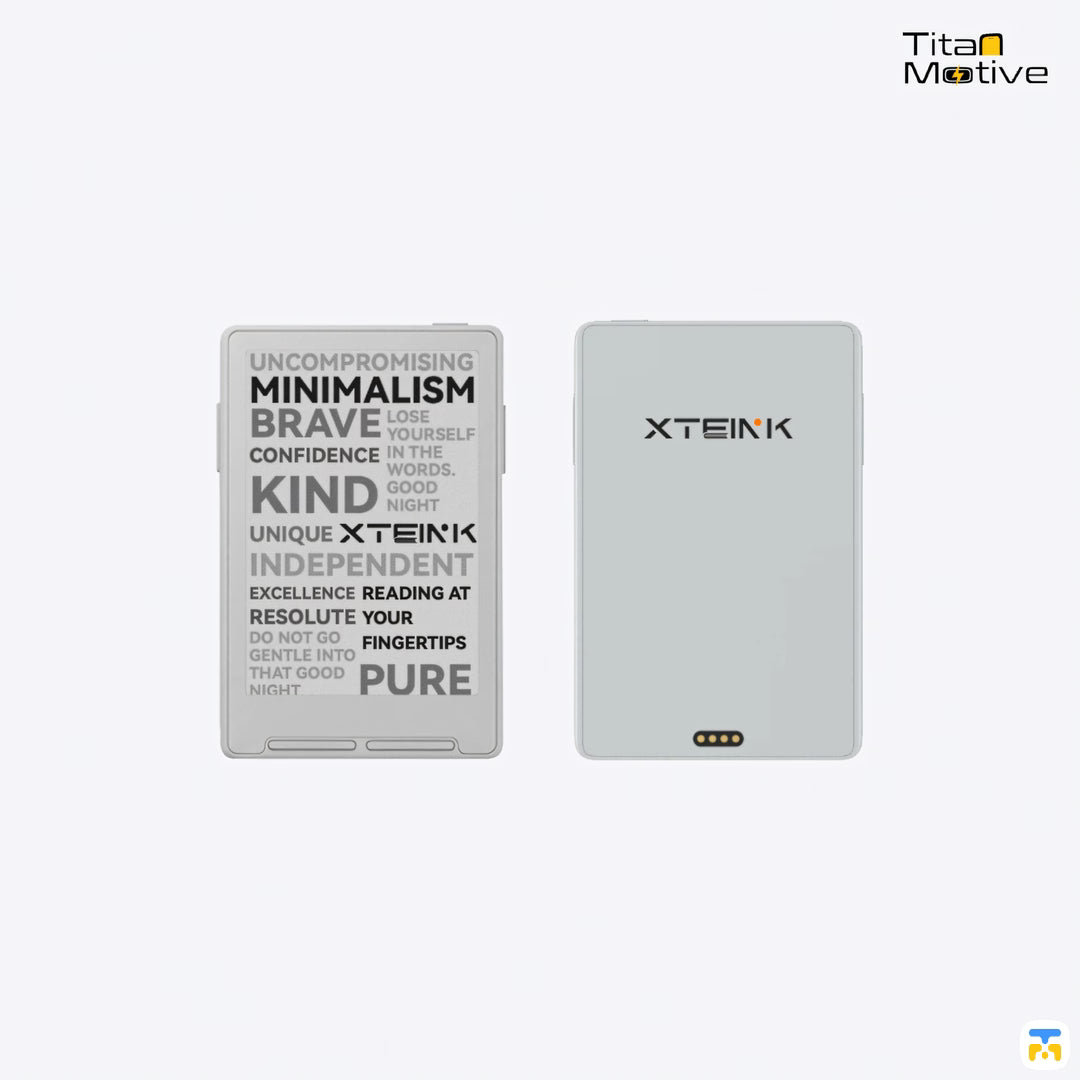 XTEINK X3 Pocket E-Reader - Ultra-Thin Magnetic Design, 3.7 Inch E-Ink Display